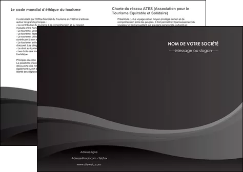 impression depliant 2 volets  4 pages  texture contexture structure MLGI46963