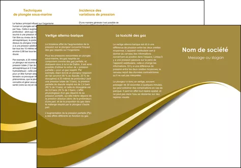 imprimer depliant 3 volets  6 pages  texture contexture structure MIFBE47741