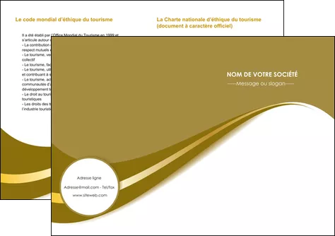 exemple depliant 2 volets  4 pages  texture contexture structure MIFCH47767