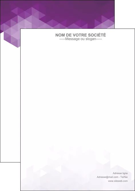 personnaliser modele de flyers texture contexture structure MIF48413
