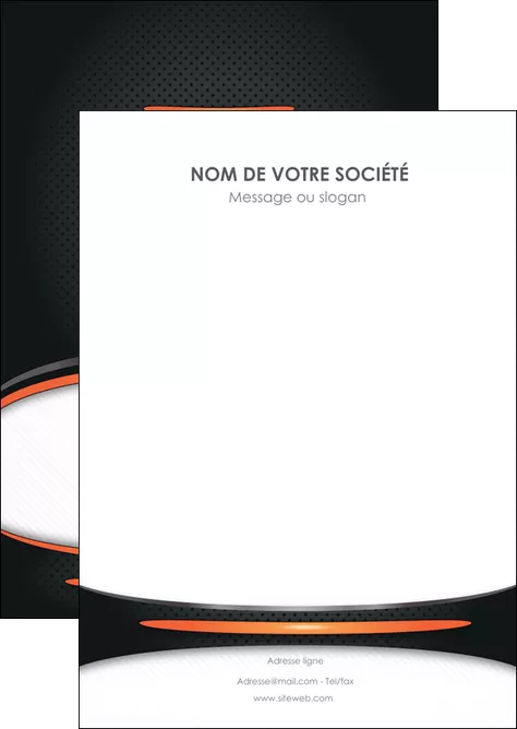 personnaliser maquette flyers texture contexture structure MLGI49075