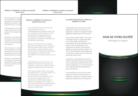 impression depliant 3 volets  6 pages  texture contexture structure MIF49997