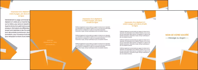 modele depliant 4 volets  8 pages  texture contexture structure MLGI50865