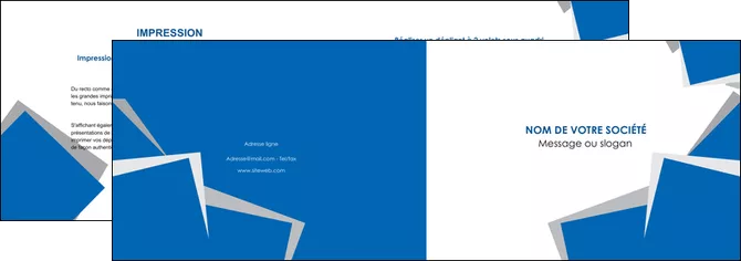 imprimer depliant 2 volets  4 pages  texture contexture structure MIFBE50941
