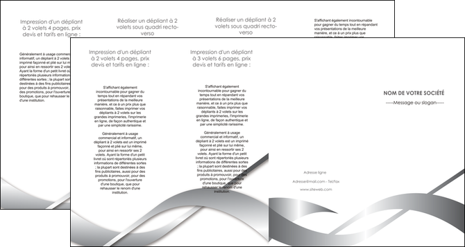 imprimer depliant 4 volets  8 pages  texture contexture structure MIF52241