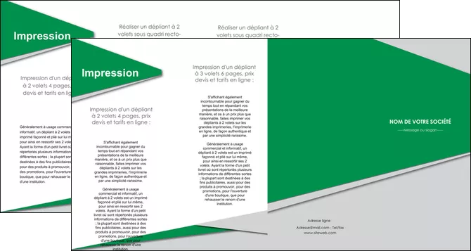 exemple depliant 4 volets  8 pages  texture contexture fond MLIGLU52505