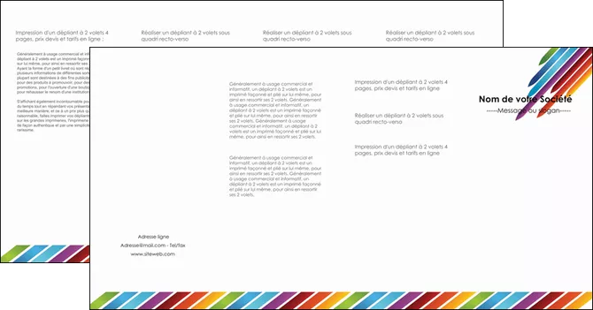 realiser depliant 4 volets  8 pages  texture contexture fond MIFBE52791