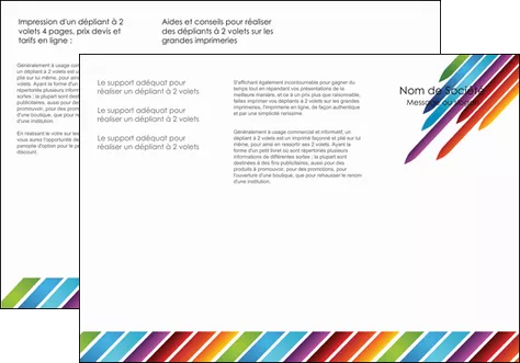 cree depliant 3 volets  6 pages  texture contexture fond MLGI52801
