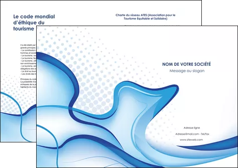 imprimerie depliant 2 volets  4 pages  texture contexture structure MLIGLU52823