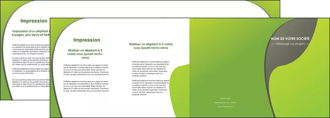 impression depliant 4 volets  8 pages  texture contexture structure MLGI52923
