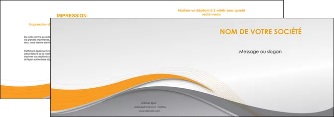 creer modele en ligne depliant 2 volets  4 pages  texture contexture structure MLGI53475