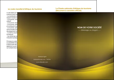 cree depliant 2 volets  4 pages  texture contexture structure MID54567