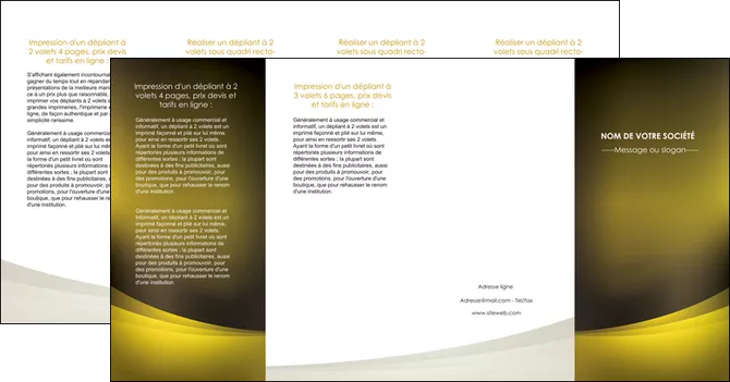 creer modele en ligne depliant 4 volets  8 pages  texture contexture structure MLGI54575