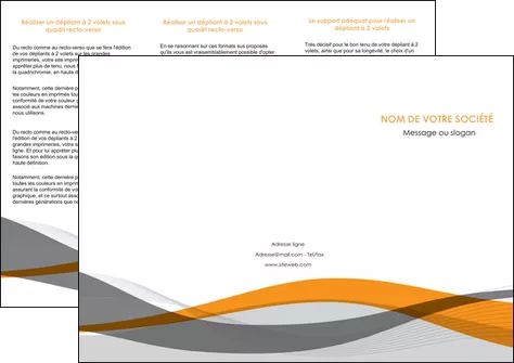 realiser depliant 3 volets  6 pages  texture contexture structure MIFBE55785