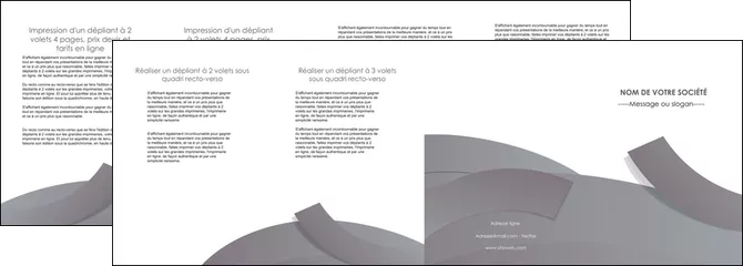 realiser depliant 4 volets  8 pages  texture contexture structure MLGI56683