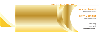 impression carte de visite bijouterie dore brillant classe MLGI56865