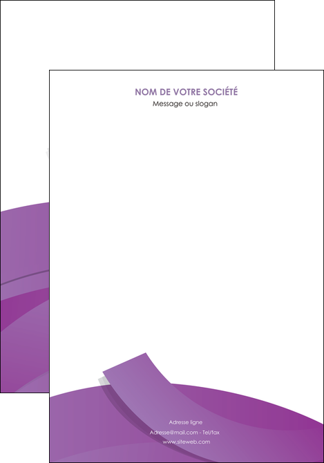 modele affiche violet fond violet violet pastel MLIP56913