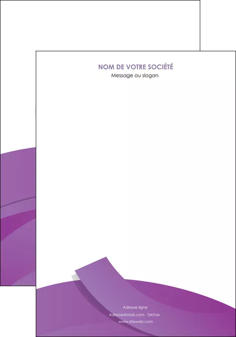 modele affiche violet fond violet violet pastel MLGI56913