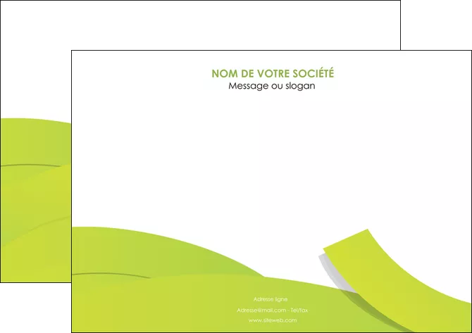 imprimerie affiche espaces verts vert vert pastel colore MLGI57251