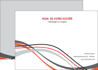 personnaliser maquette flyers web design gris rouge fond gris MLGI57411