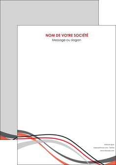 modele affiche web design gris rouge fond gris MLGI57437