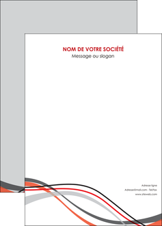 faire affiche web design gris rouge fond gris MLGI57439