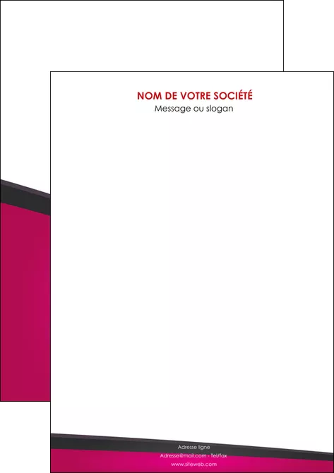cree affiche fuchsia gris fond fuchsia MLGI57905