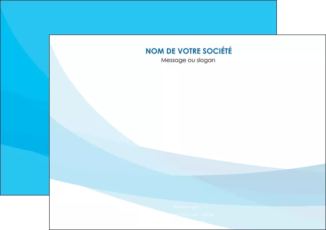 imprimer affiche web design bleu bleu pastel couleurs froides MLGI57969