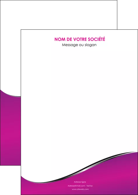 faire affiche violet fond violet colore MIFCH58631