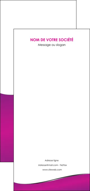 personnaliser maquette flyers violet fond violet colore MLGI58679