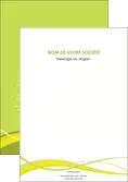 maquette en ligne a personnaliser flyers espaces verts vert vert pastel fond vert MLGI58789