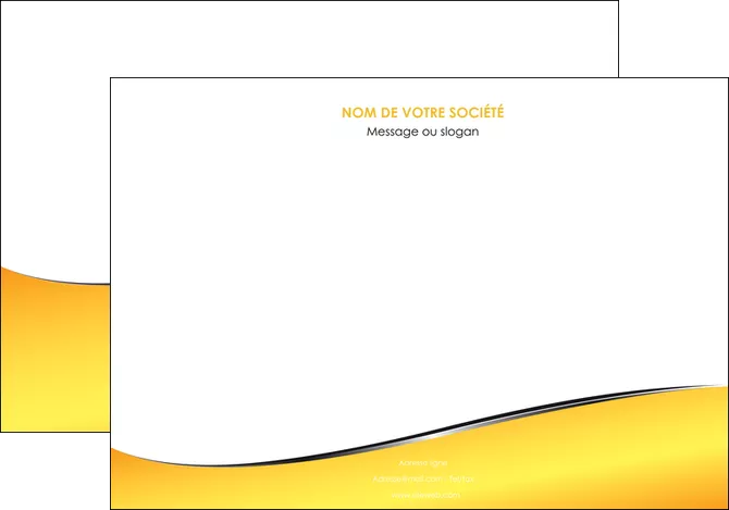faire modele a imprimer affiche jaune fond jaune colore MIFCH58929