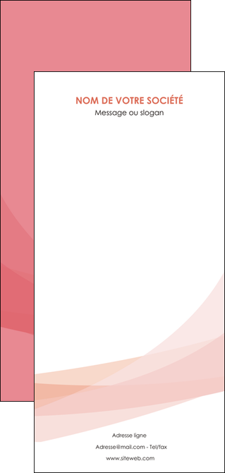 creation graphique en ligne flyers fond rose pastel sobre MIFLU59351