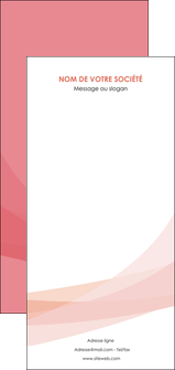 creation graphique en ligne flyers fond rose pastel sobre MID59351