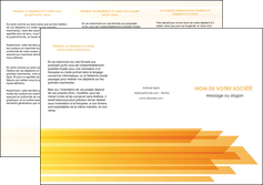 modele en ligne depliant 3 volets  6 pages  orange fond orange trait MIF59769