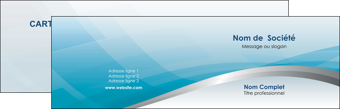 personnaliser modele de carte de visite bleu bleu pastel fond au bleu pastel MIDBE60519