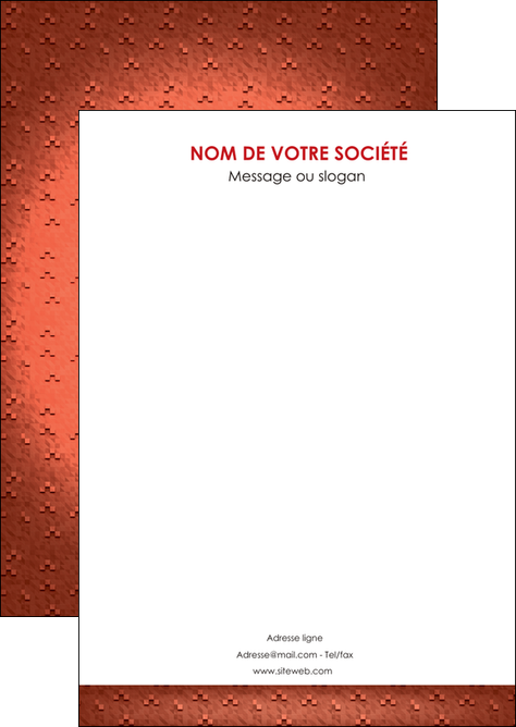 faire modele a imprimer flyers rouge fond rouge couleur rouge MLGI61147