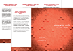 creation graphique en ligne depliant 3 volets  6 pages  rouge fond rouge couleur rouge MLGI61169