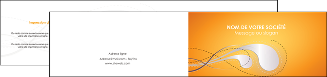 creer modele en ligne depliant 2 volets  4 pages  orange abstrait abstraction MIFBE62085