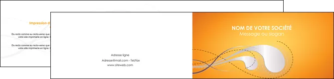 creer modele en ligne depliant 2 volets  4 pages  orange abstrait abstraction MLGI62085