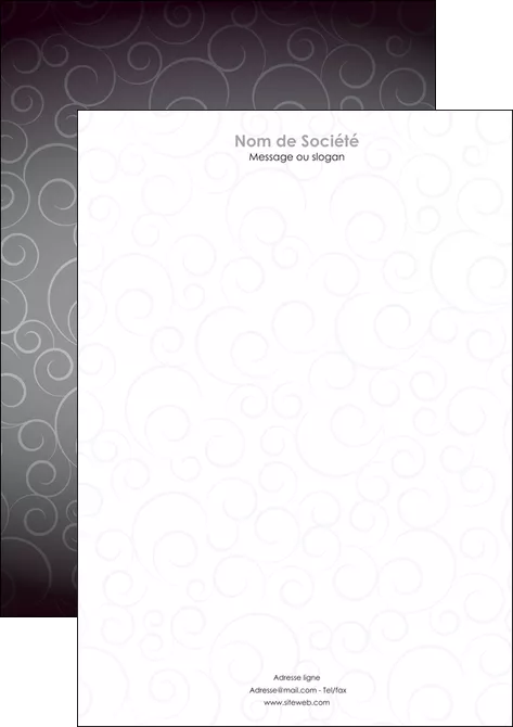 faire tete de lettre abstrait arabique design MLGI62347