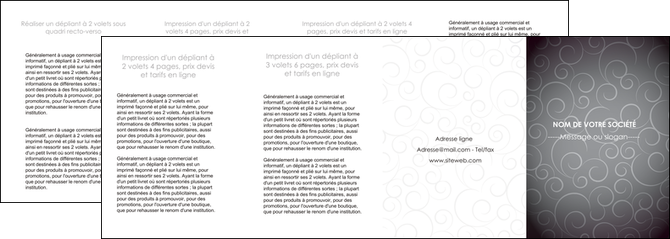imprimerie depliant 4 volets  8 pages  abstrait arabique design MIDBE62363