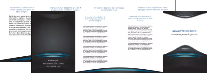creation graphique en ligne depliant 4 volets  8 pages  gris bleu couleurs froides MLGI62809
