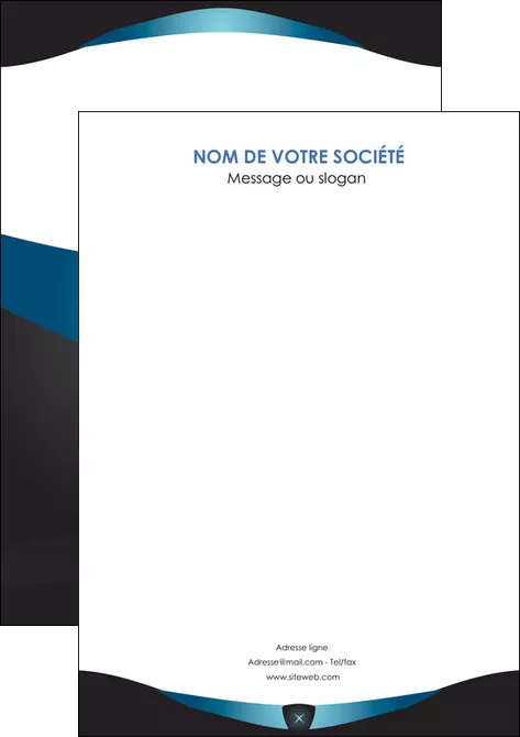 maquette en ligne a personnaliser flyers gris gris fonce mat MLIGLU63943