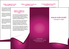 personnaliser modele de depliant 3 volets  6 pages  violet abstrait abstraction MLGI64079