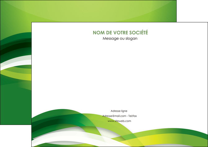 exemple affiche vert verte fond vert MLGI64751