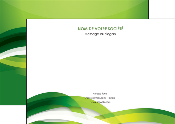 creation graphique en ligne affiche vert verte fond vert MLGI64753