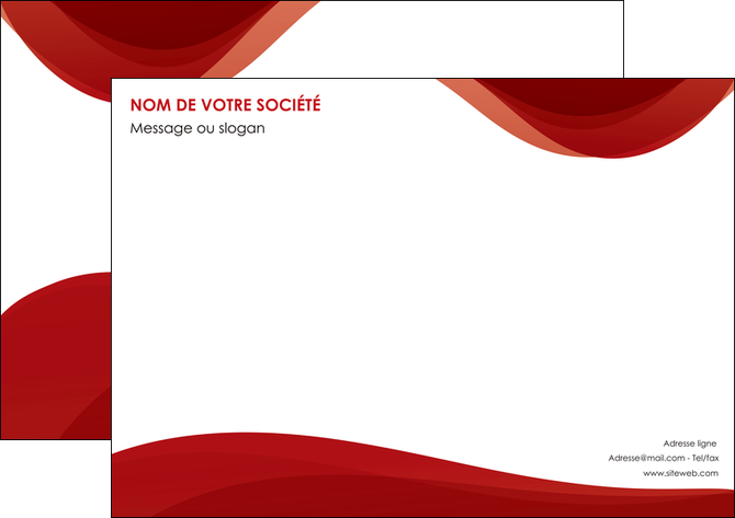 personnaliser modele de affiche fond rouge couleur colore MLGI64989