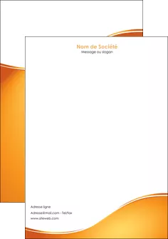 imprimer tete de lettre orange fond orange fluide MIFBE65461