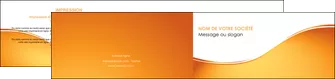 faire modele a imprimer depliant 2 volets  4 pages  orange fond orange fluide MIFBE65465